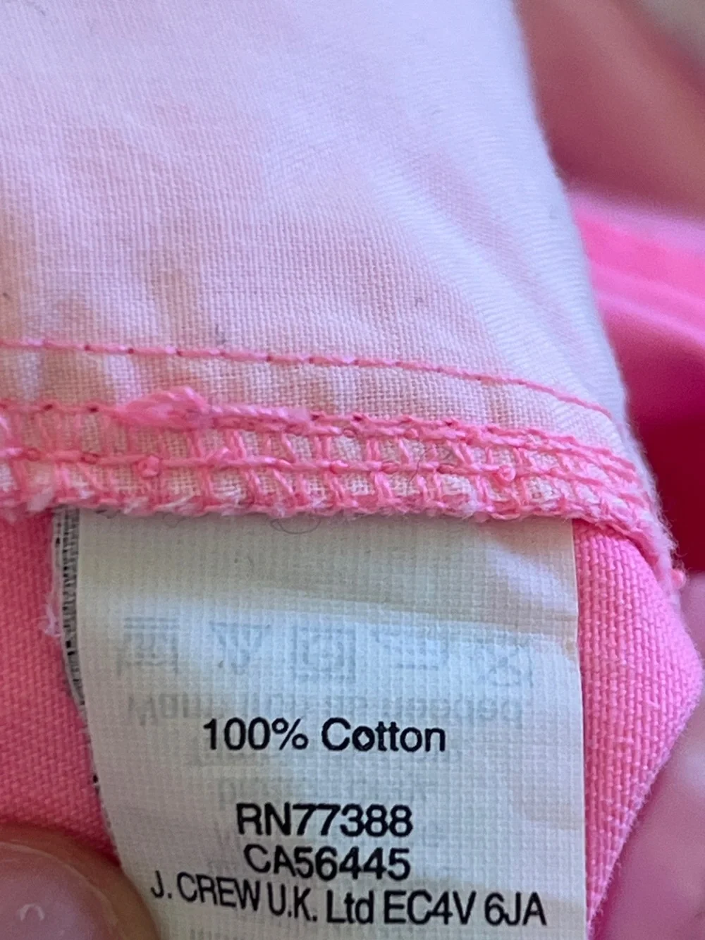 J. CREW Women's Bright Pink Chino Shorts Size 6